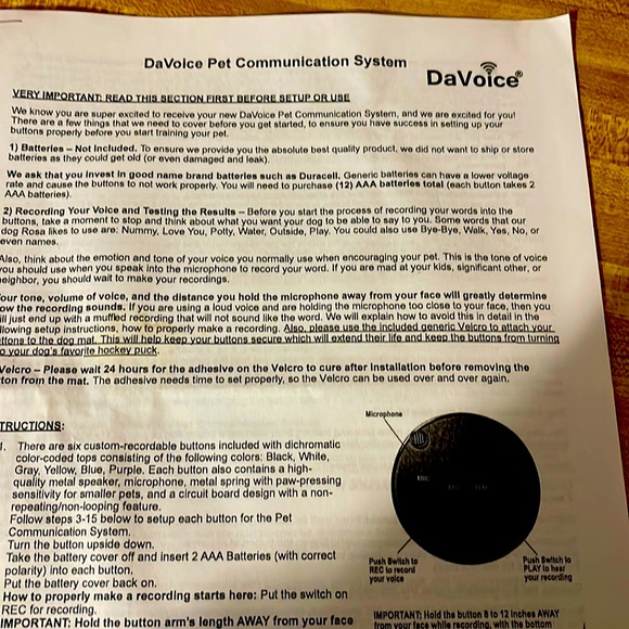 Dog communication system